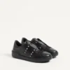 Rockstud Untitled Sneaker aus Kalbsleder Rockstud Untitled Sneaker aus Kalbsleder