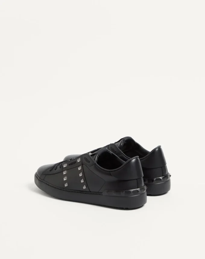 Rockstud Untitled Sneaker aus Kalbsleder Rockstud Untitled Sneaker aus Kalbsleder