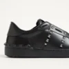 Rockstud Untitled Sneaker aus Kalbsleder Rockstud Untitled Sneaker aus Kalbsleder