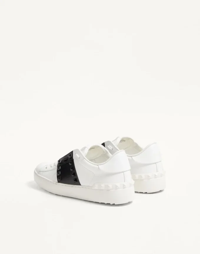 Rockstud Untitled Sneaker aus Kalbsleder mit farblich abgestimmten Nieten Rockstud Untitled Sneaker aus Kalbsleder mit farblich abgestimmten Nieten