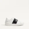 Rockstud Untitled Sneaker aus Kalbsleder mit farblich abgestimmten Nieten Rockstud Untitled Sneaker aus Kalbsleder mit farblich abgestimmten Nieten