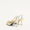 Royal Sandal aus laminiertem Nappaleder 85 mm