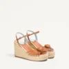Royal Wedge Kidskin Sandal 100 mm Royal Wedge Kidskin Sandal 100 mm