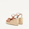 Royal Wedge Kidskin Sandal 100 mm Royal Wedge Kidskin Sandal 100 mm