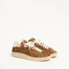 Royco Sneaker aus Haar-Kalbsleder mit Fauve Eclat-Print und Nappa-Kalbsleder Royco Sneaker aus Haar-Kalbsleder mit Fauve Eclat-Print und Nappa-Kalbsleder