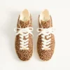 Royco Sneaker aus Haar-Kalbsleder mit Fauve Eclat-Print und Nappa-Kalbsleder Royco Sneaker aus Haar-Kalbsleder mit Fauve Eclat-Print und Nappa-Kalbsleder