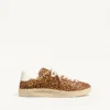 Royco Sneaker aus Haar-Kalbsleder mit Fauve Eclat-Print und Nappa-Kalbsleder Royco Sneaker aus Haar-Kalbsleder mit Fauve Eclat-Print und Nappa-Kalbsleder