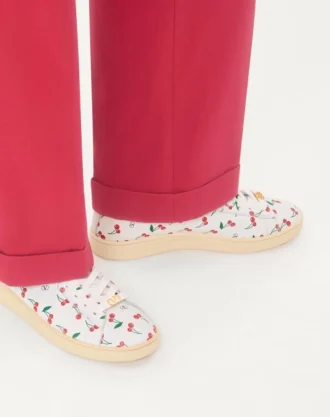 Royco Sneaker aus Nappakalbsleder mit Cherryfic-Muster Royco Sneaker aus Nappakalbsleder mit Cherryfic-Muster