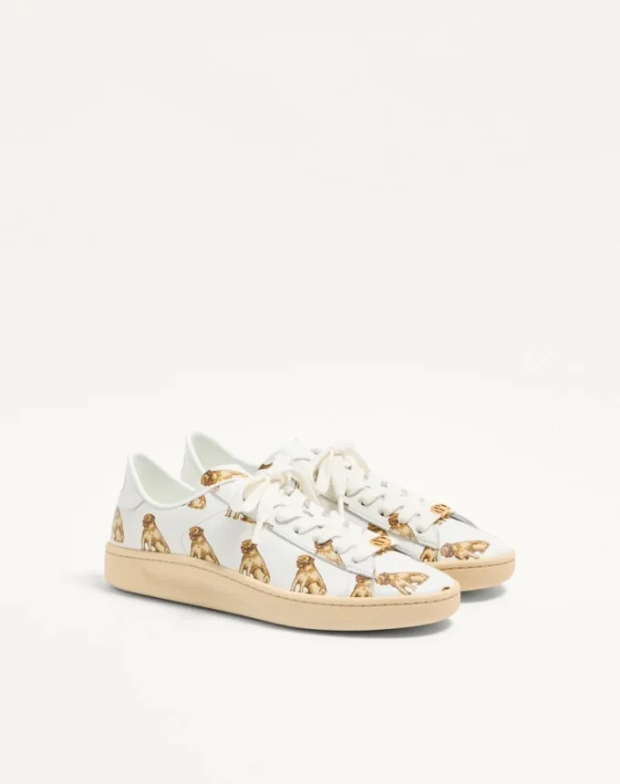 Royco Sneaker aus Nappakalbsleder mit Petit Charles-Muster Royco Sneaker aus Nappakalbsleder mit Petit Charles-Muster