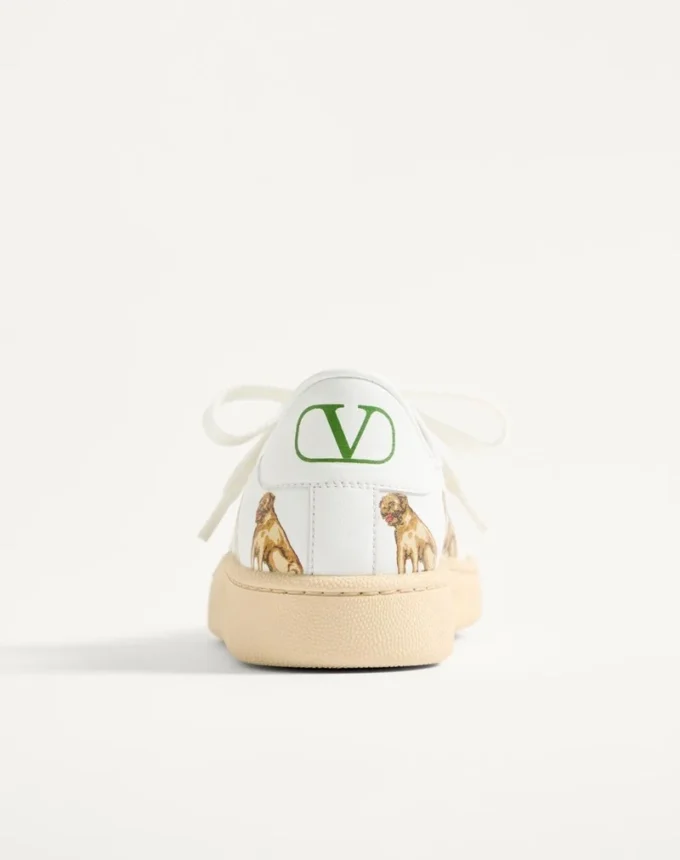 Royco Sneaker aus Nappakalbsleder mit Petit Charles-Muster Royco Sneaker aus Nappakalbsleder mit Petit Charles-Muster
