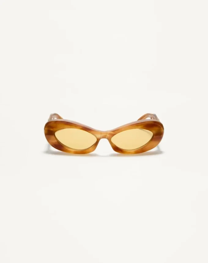 Schmaler ovaler Acetatrahmen Schmaler ovaler Acetatrahmen