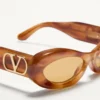 Schmaler ovaler Acetatrahmen Schmaler ovaler Acetatrahmen