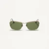 Schwimmende randlose Metallbrille Schwimmende randlose Metallbrille