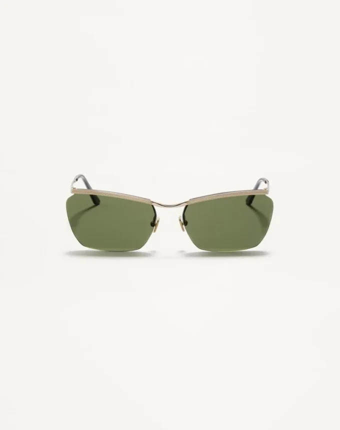 Schwimmende randlose Metallbrille Schwimmende randlose Metallbrille