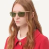 Schwimmende randlose Metallbrille Schwimmende randlose Metallbrille