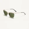 Schwimmende randlose Metallbrille Schwimmende randlose Metallbrille