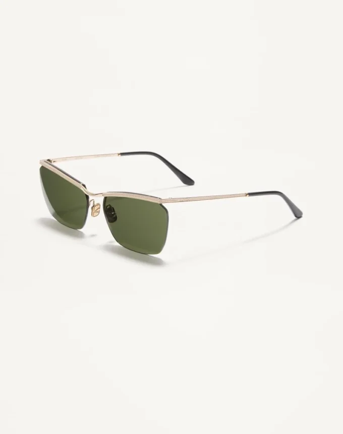 Schwimmende randlose Metallbrille Schwimmende randlose Metallbrille