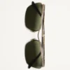 Schwimmende randlose Metallbrille Schwimmende randlose Metallbrille