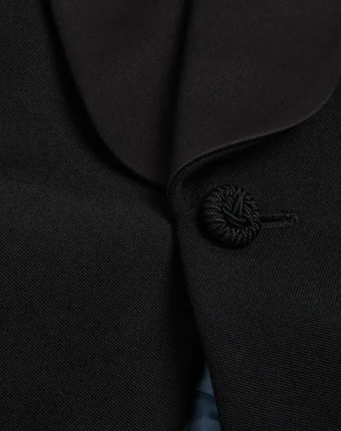 Smokingjacke aus Wolle Smokingjacke aus Wolle