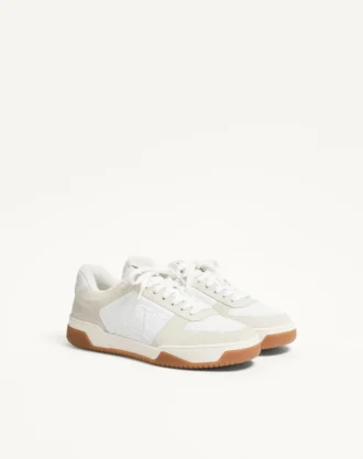 Sparry Sneaker aus Spaltleder und Nappa