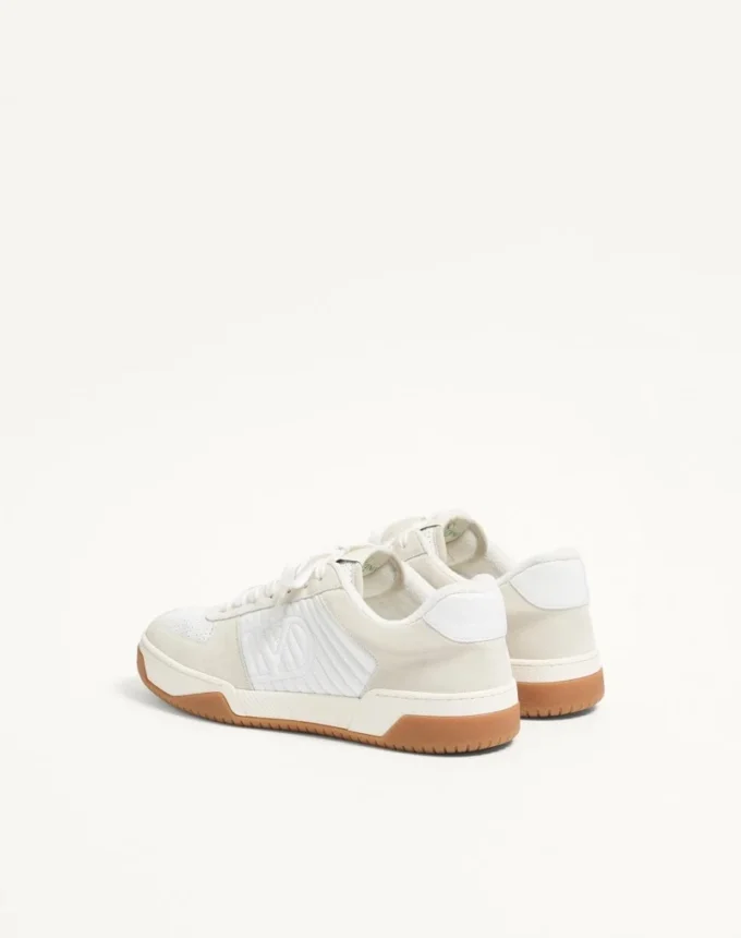 Sparry Sneaker aus Spaltleder und Nappa Sparry Sneaker aus Spaltleder und Nappa