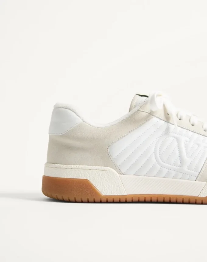 Sparry Sneaker aus Spaltleder und Nappa Sparry Sneaker aus Spaltleder und Nappa