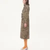 Stoffmantel mit Animalier-Print Stoffmantel mit Animalier-Print