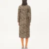 Stoffmantel mit Animalier-Print Stoffmantel mit Animalier-Print