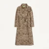 Stoffmantel mit Animalier-Print Stoffmantel mit Animalier-Print