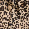 Stoffmantel mit Animalier-Print Stoffmantel mit Animalier-Print