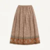 Strickrock mit Lurex-Jacquardmuster Strickrock mit Lurex-Jacquardmuster