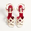 Studdy Kidskin Sandal 100 mm
