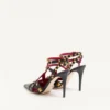 Studdy Pumps aus Zickleinleder 100 mm
