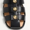 Studshield Fisherman Sandaletten aus Kalbsleder