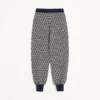 Toute La V Jacquard-Wollhose Toute La V Jacquard-Wollhose
