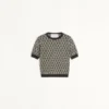 Toute La V Jacquard-Wollpullover Toute La V Jacquard-Wollpullover