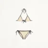 Toute La V Lycra Jacquard Bikini
