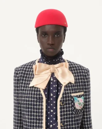 Twill-Hemd mit Plus De Pois-Print