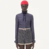 Twill-Hemd mit Plus De Pois-Print Twill-Hemd mit Plus De Pois-Print