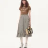 Twillrock mit Plus De Pois-Print Twillrock mit Plus De Pois-Print