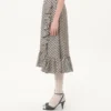 Twillrock mit Plus De Pois-Print Twillrock mit Plus De Pois-Print
