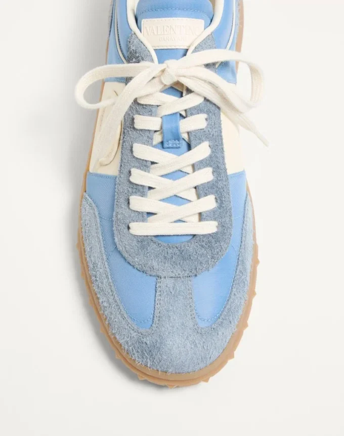 Upvillage Low Top Sneaker aus Crust-Leder und Nylon Upvillage Low Top Sneaker aus Crust-Leder und Nylon