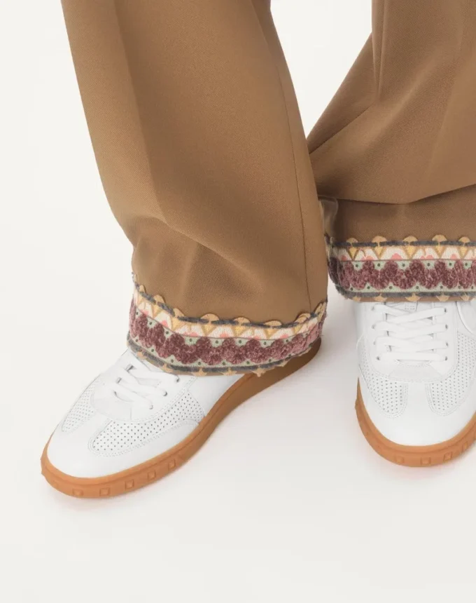 Upvillage Low-Top-Sneaker aus perforiertem Nappaleder Upvillage Low-Top-Sneaker aus perforiertem Nappaleder