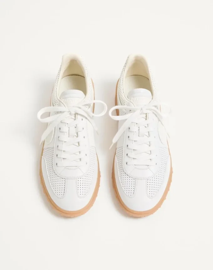 Upvillage Low-Top-Sneaker aus perforiertem Nappaleder Upvillage Low-Top-Sneaker aus perforiertem Nappaleder