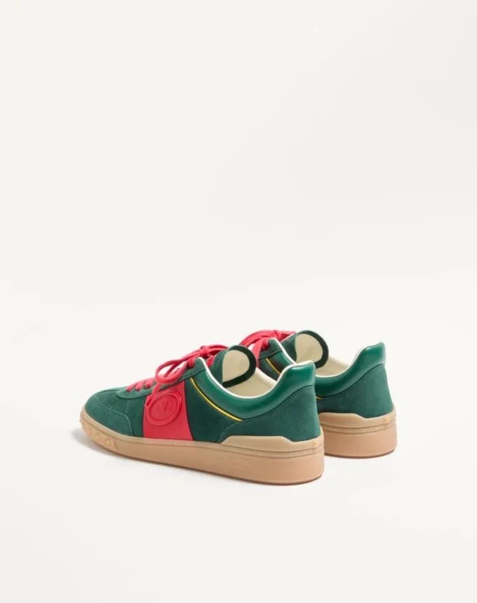 Upvillage Low Top Sneaker aus Spaltleder und Kalbsnappaleder Upvillage Low Top Sneaker aus Spaltleder und Kalbsnappaleder