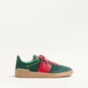 Upvillage Low Top Sneaker aus Spaltleder und Kalbsnappaleder Upvillage Low Top Sneaker aus Spaltleder und Kalbsnappaleder
