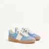 Upvillage Sneaker aus Spaltleder mit Band aus Nappakalbsleder Upvillage Sneaker aus Spaltleder mit Band aus Nappakalbsleder