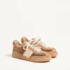Upvillage Sneaker aus Wolle und Crust-Leder Upvillage Sneaker aus Wolle und Crust-Leder