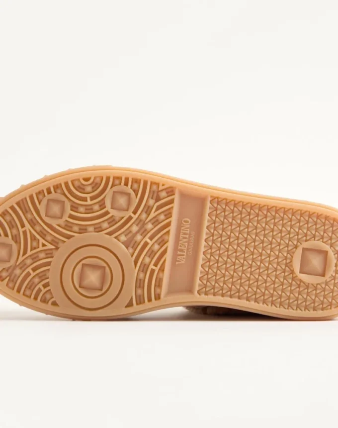 Upvillage Sneaker aus Wolle und Crust-Leder Upvillage Sneaker aus Wolle und Crust-Leder