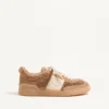 Upvillage Sneaker aus Wolle und Crust-Leder Upvillage Sneaker aus Wolle und Crust-Leder